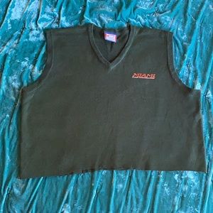 Oversized ‘Miami’ Sweater Vest